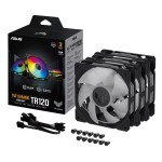 خرید فن کیس Asus TUF Gaming TR120 ARGB - پک سه تایی - سیاه